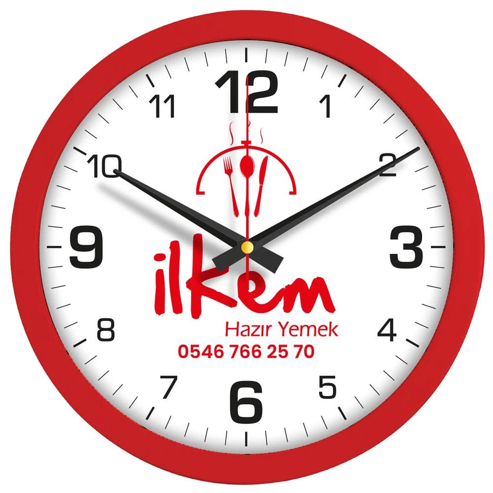 Akuamarin-K Plastik Duvar Saati