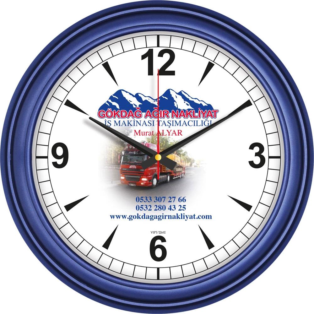 Azurit-L Plastik Duvar Saati