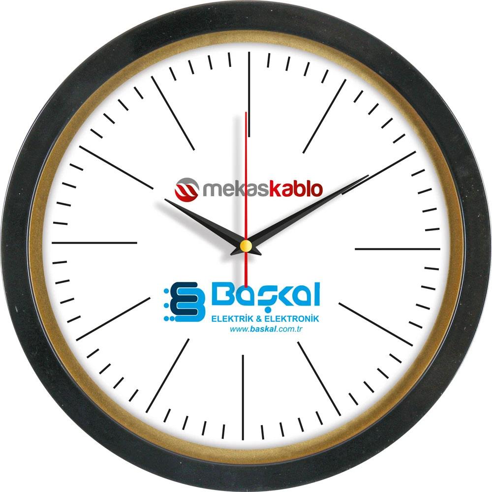 Kuvars-S Plastik Duvar Saati