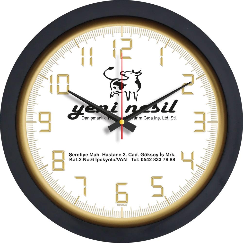 V30-546-SV Plastik Duvar Saati