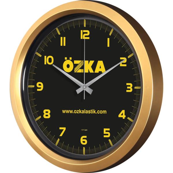 Hematit-AS Plastik Duvar Saati