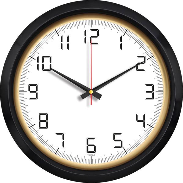 Hematit-SA Plastik Duvar Saati