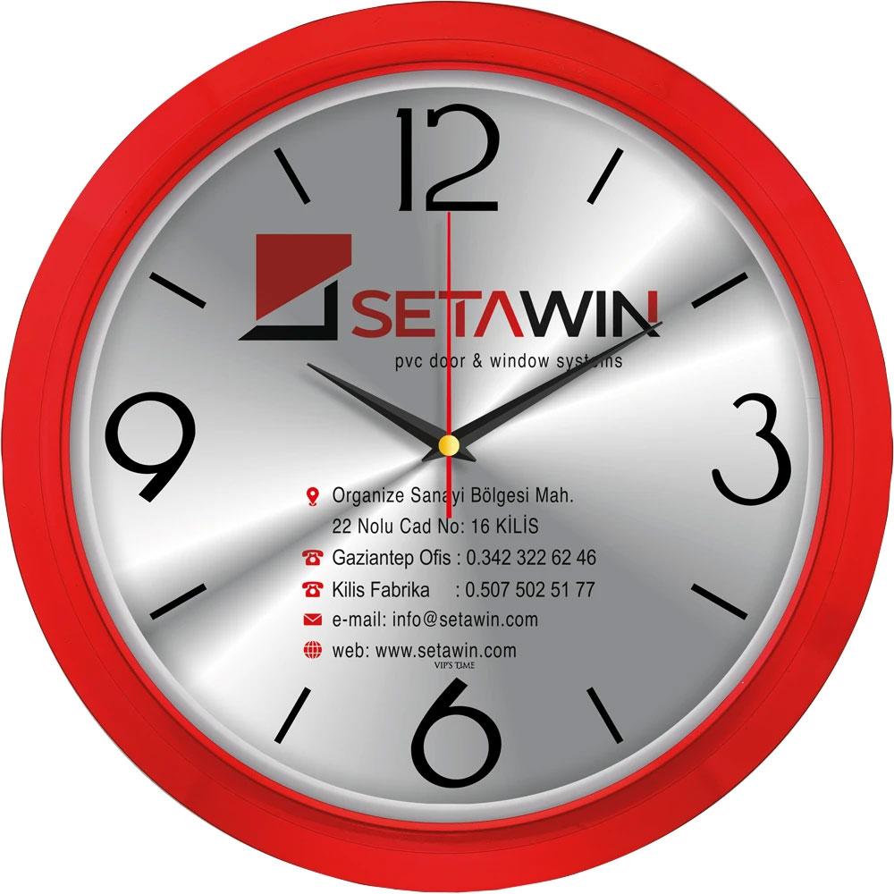 V30-606-K Plastik Duvar Saati