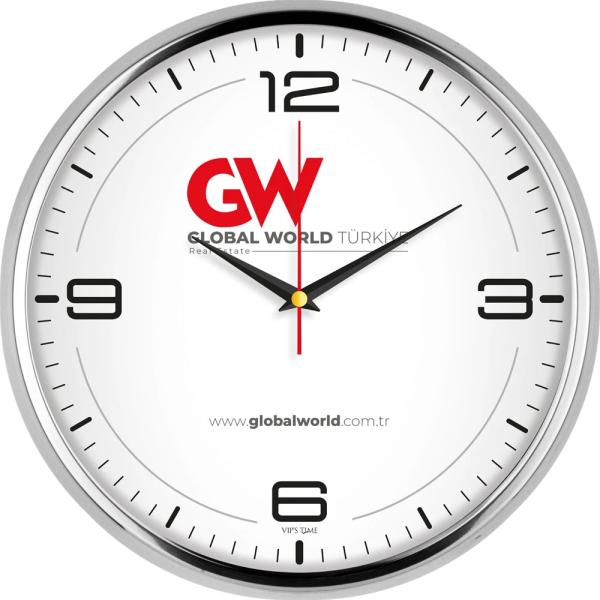 Canopus-B Metal Duvar Saati