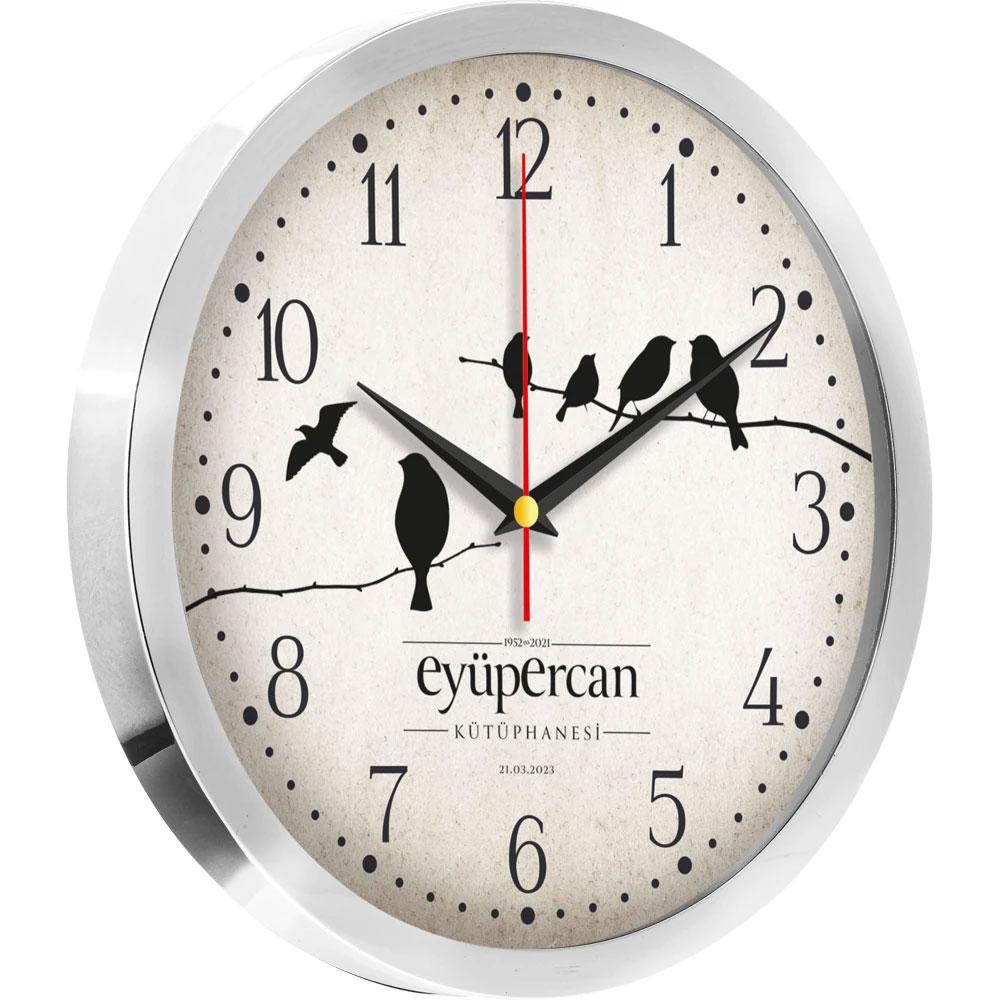 Capella-B Metal Duvar Saati