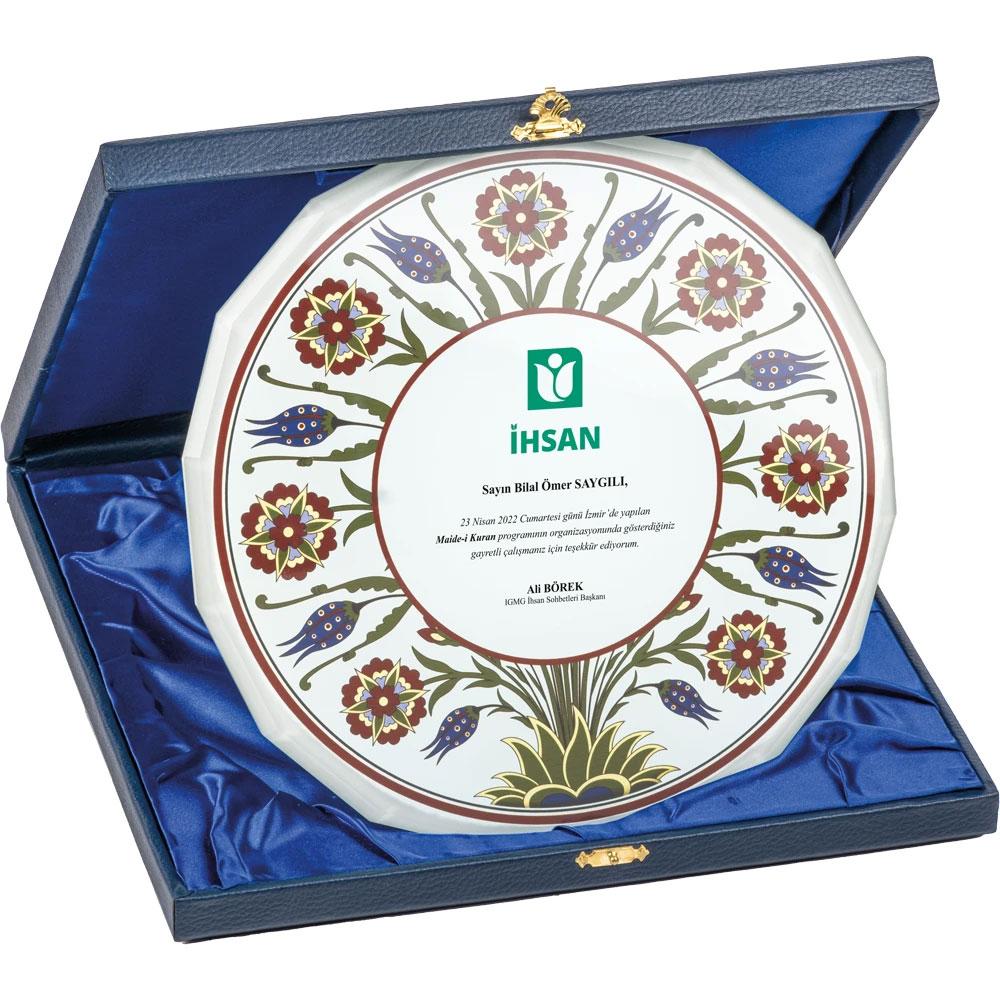 EKT-460 Kutulu Kristal Plaket