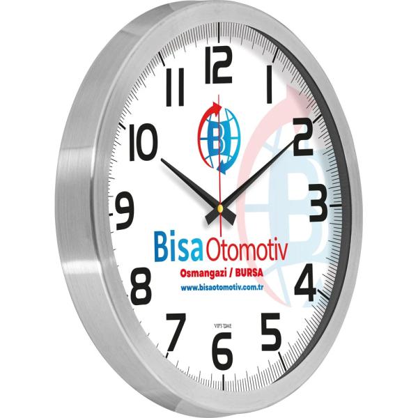Bellatrix-B Alüminyum Duvar Saati